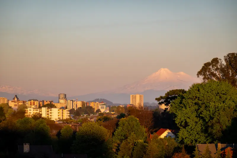 vista panorámica de Temuco