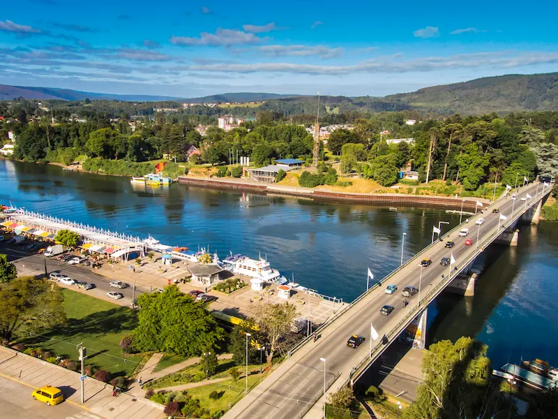vista panorámica de Valdivia